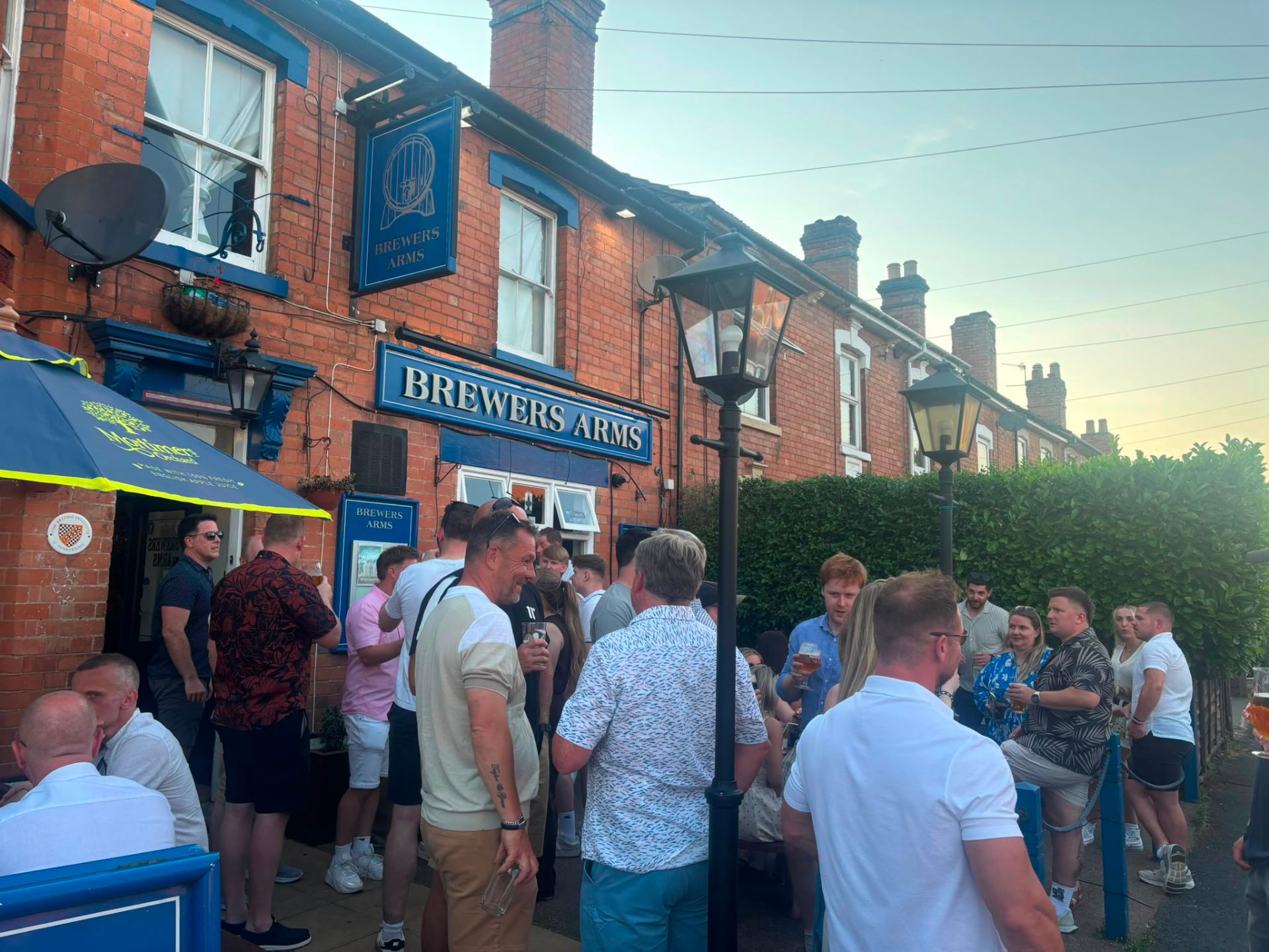 The Brewers Arms on a sunny day